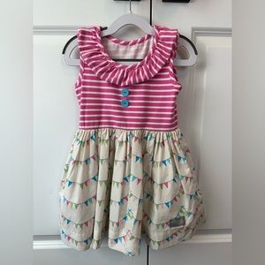 Eleanor Rose Girls Celebration Dress (Size 3-4)